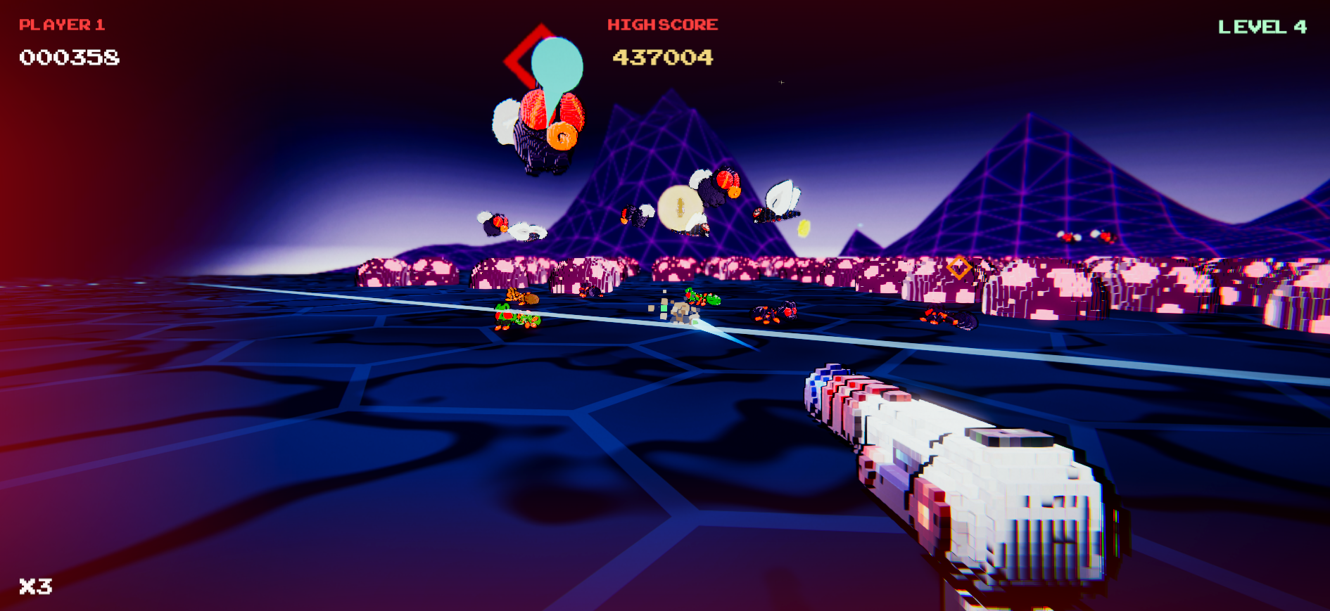 Fast arcade firefight